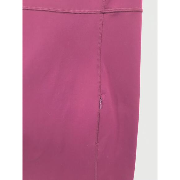 Duluth Trading Co. NoGa Burgundy Short Sleeve Dress M - Picture 3 of 6